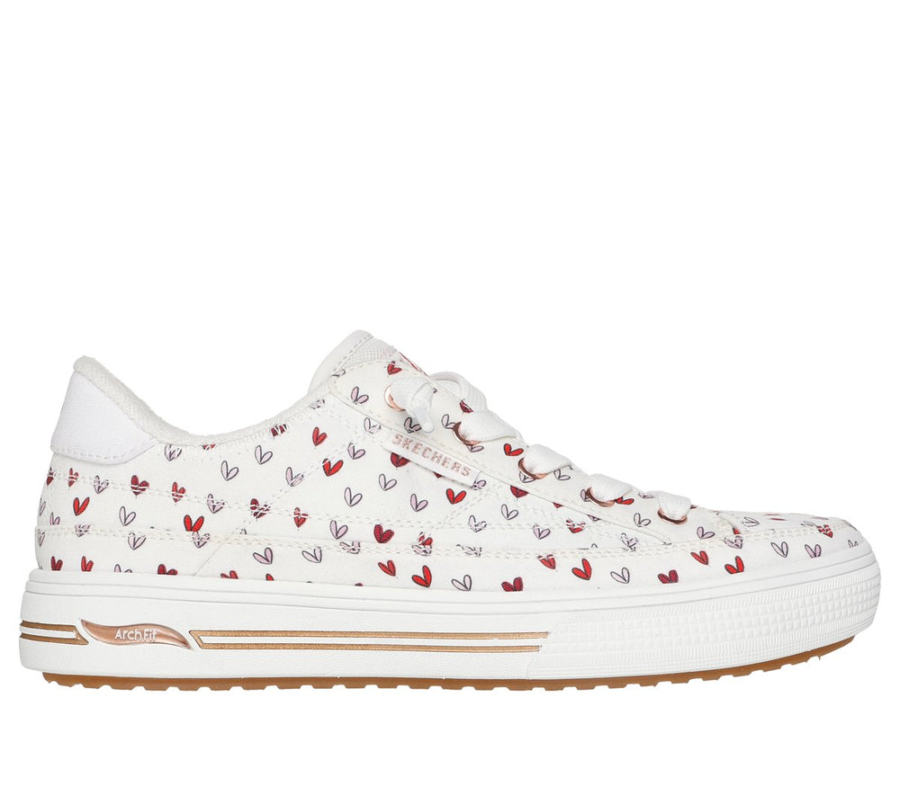 JGoldcrown: Arch Fit Arcade - Love On Top Shoes | Skechers Women