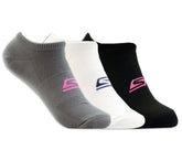 3 Pack No Show Stretch Socks | Skechers