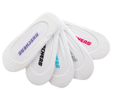 5 Pack Non Terry Solid Liner Socks | Skechers