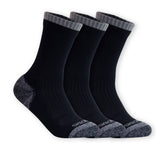 3 Pack Half Terry Work Crew Socks | Skechers