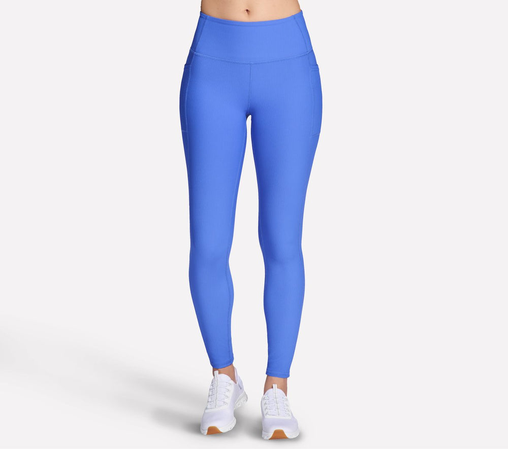 GO FLEX RIB Full Length High-Waisted Legging | Skechers Women