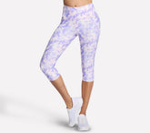 GO FLEX Printed High Waisted Capri | Skechers Women