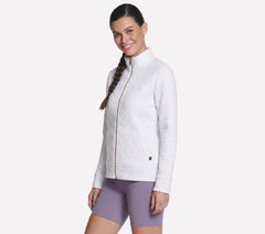 GO WALK Everywhere Cozy Fit Diamond Jacket | Skechers Women
