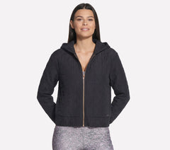 GO WALK Cozy Fit Diamond Jacket | Skechers Women