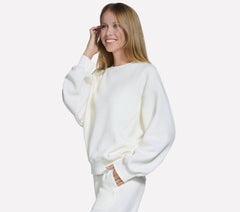 Downtown Cozy Fit Long Sleeve Crew | Skechers Women