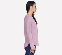 GO DRI Swift Long Sleeve Tunic Crew | Skechers Women