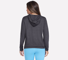 GO DRI Swift Stripe Hoodie | Skechers Women
