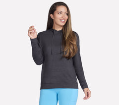 GO DRI Swift Stripe Hoodie | Skechers Women