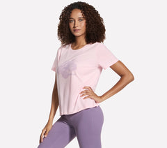 Hibiscus Short Sleeve Tee | Skechers Women
