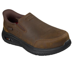 Slip-ins Work Slip-Resistant: Arch Fit Crosser Shoes | Skechers Men