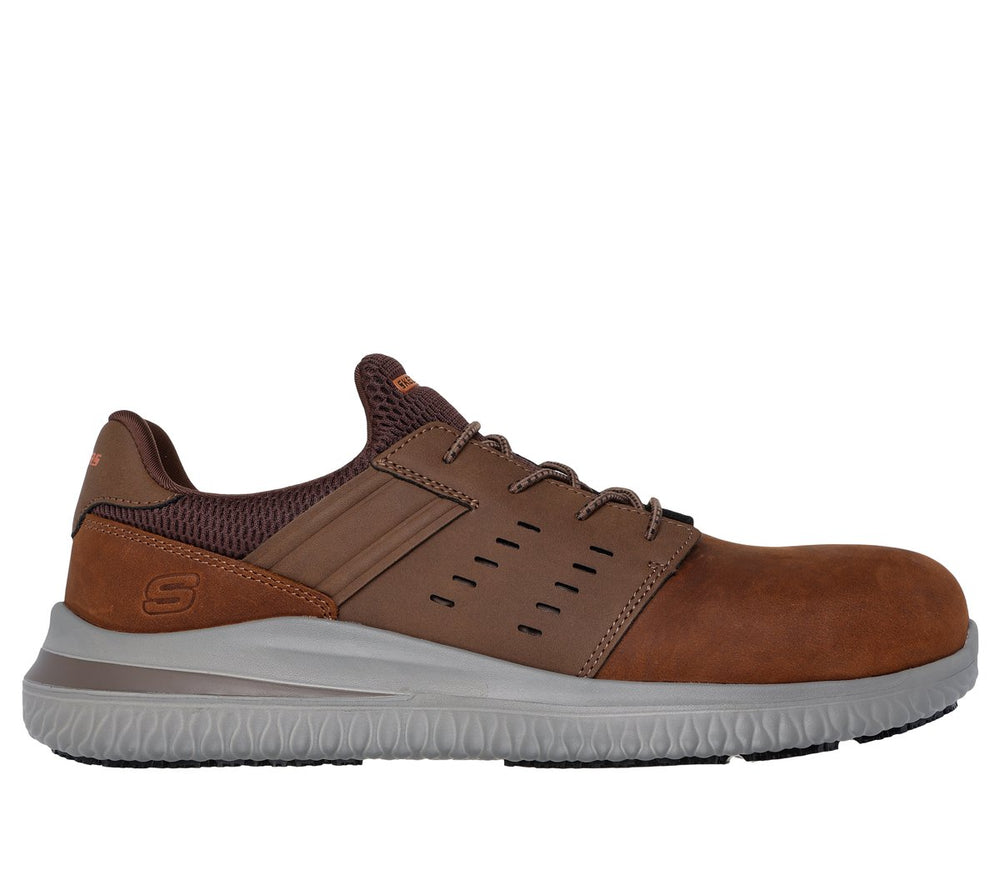 Work Slip-Resistant: Delson 3.0 SR - Tyoll Shoes | Skechers Men