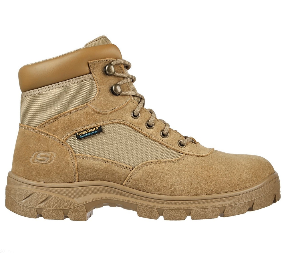 Work Waterproof Relaxed Fit: Wascana - Millit Shoes | Skechers Men