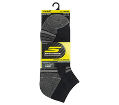3 Pack Men's Half Terry Low Cut Socks | Skechers