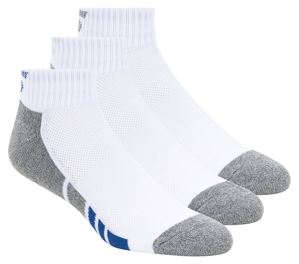 3 Pack Men's Half Terry Quarter Crew Socks | Skechers