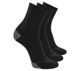 3 Pack Men's Performance Running High Quarter Socks | Skechers