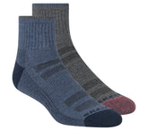 Mens Trail Quarter Coolmax Socks - 2 Pack | Skechers