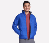 GO SHIELD Cozy Fit Altitude Reversible Jacket | Skechers Men