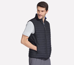 GO SHIELD Cozy Fit Altitude Reversible Vest | Skechers Men