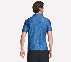 GO DRI All Day Printed Polo | Skechers Men