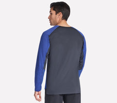 GO DRI Circuit Long Sleeve Tee | Skechers Men