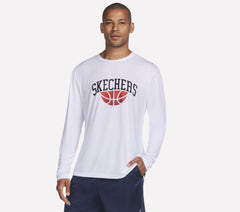 Hoops Long Sleeve Tee | Skechers Men