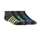 6 Pack Low Cut Marled Stripe Socks | Skechers