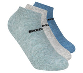 3 Pack Boys' Low Cut Cotton Socks | Skechers