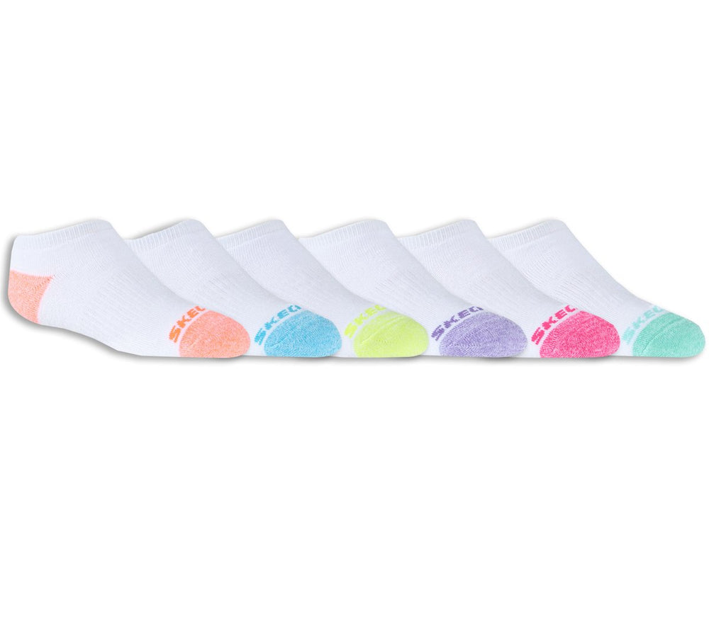 6 Pack Low Cut Walking Socks | Skechers