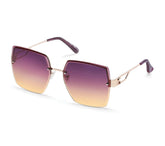 Oversized Rimless Square Sunglasses | Skechers