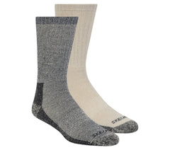 2 Pack Men's Crew Wool Socks | Skechers
