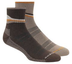 2 Pack Men's Quarter Trail Socks | Skechers
