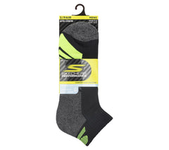 3 Pack Men's Half Terry Quarter Crew Socks | Skechers