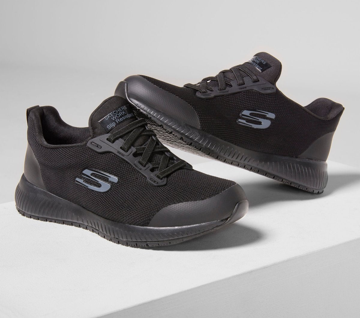 Work Slip-Resistant Relaxed Fit: Squad Shoes | Skechers Women