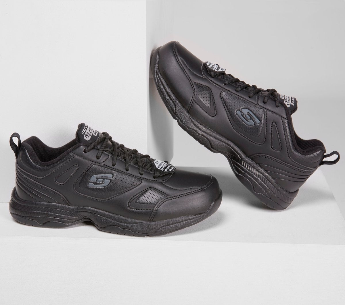 Work Slip-Resistant Relaxed Fit: Dighton - Bricelyn Shoes | Skechers Women