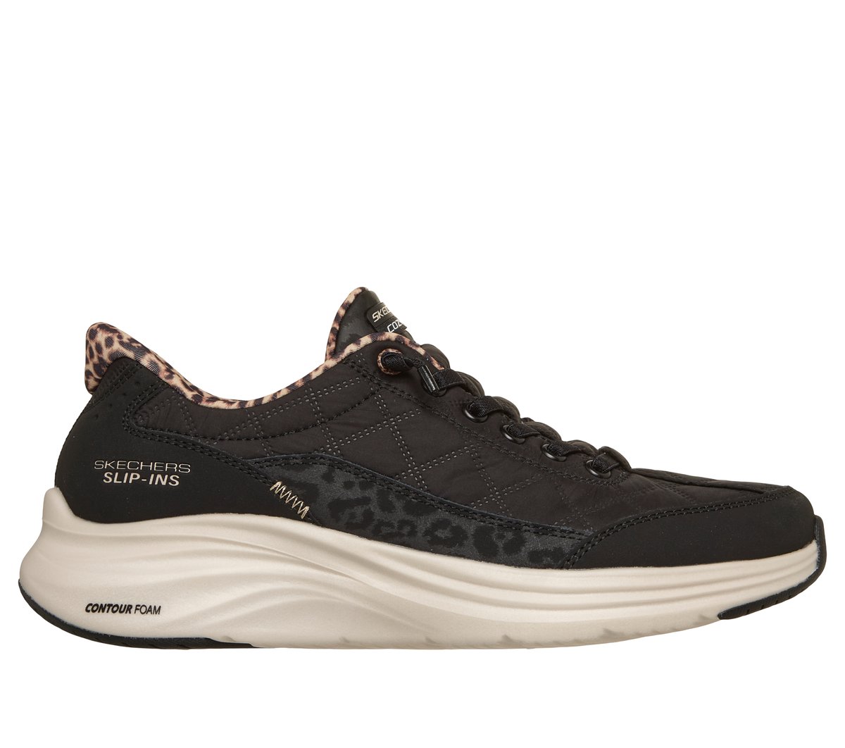 Slip-ins: Contour Foam - Cozy Fit Leopard Dream Shoes | Skechers Women