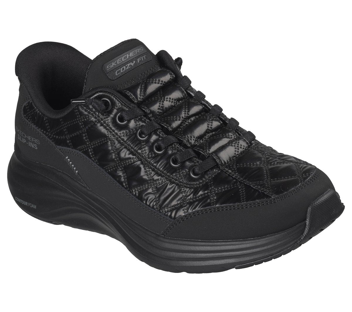 Slip-ins: Contour Foam - Cozy Fit Shining Pearl Shoes | Skechers Women