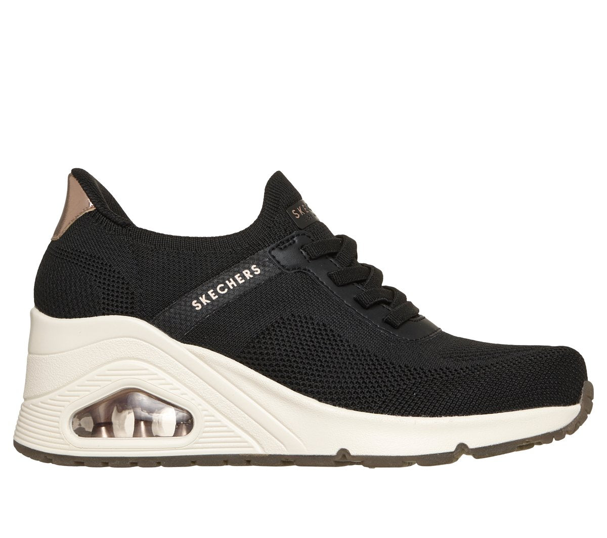 Slip-ins: UNO Wedge - Slip N Knit Shoes | Skechers