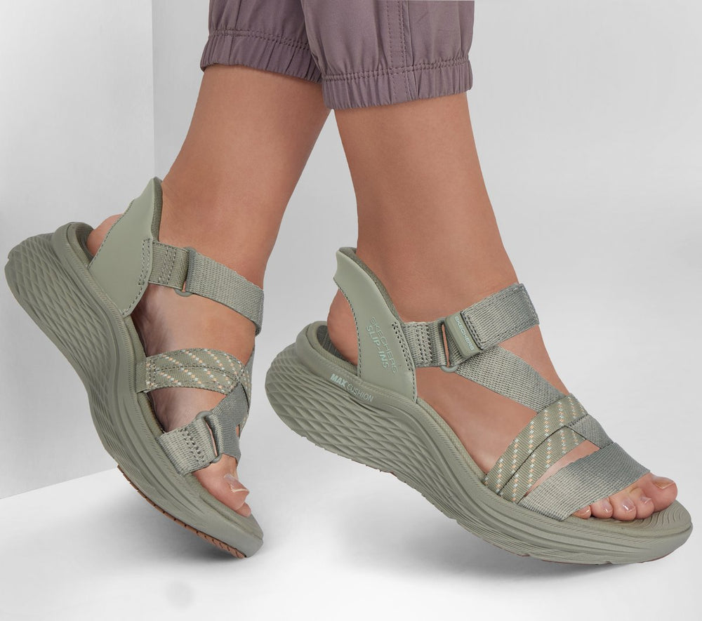 Slip-ins: Max Cushioning Elite 2.0 Sandal - Emery Shoes | Skechers Women