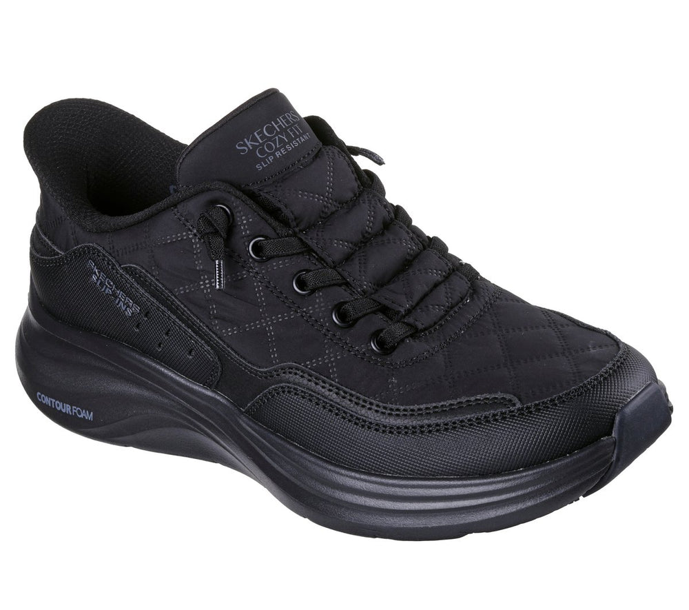 Slip-ins Work Slip-Resistant: Contour Foam - Cozy Fit Shoes | Skechers Women