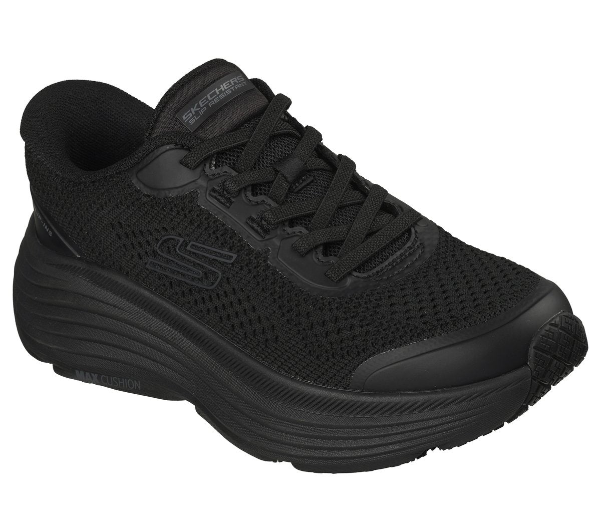 Slip-ins Work Slip-Resistant: Max Cushioning Endeavour - Serlah Shoes | Skechers