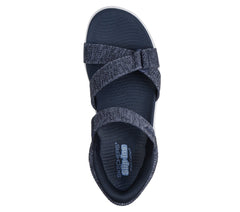 Slip-ins: GO WALK Massage Fit Sandal - Heather Shoes | Skechers Women