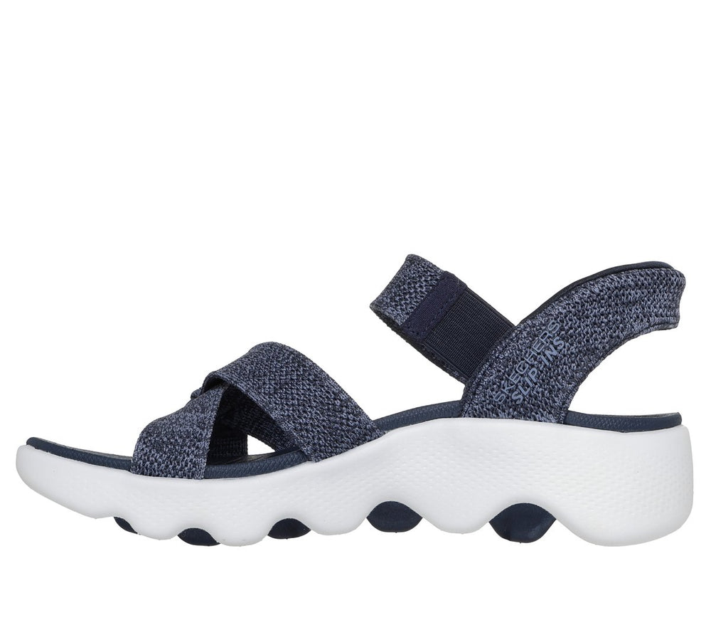 Slip-ins: GO WALK Massage Fit Sandal - Heather Shoes | Skechers Women