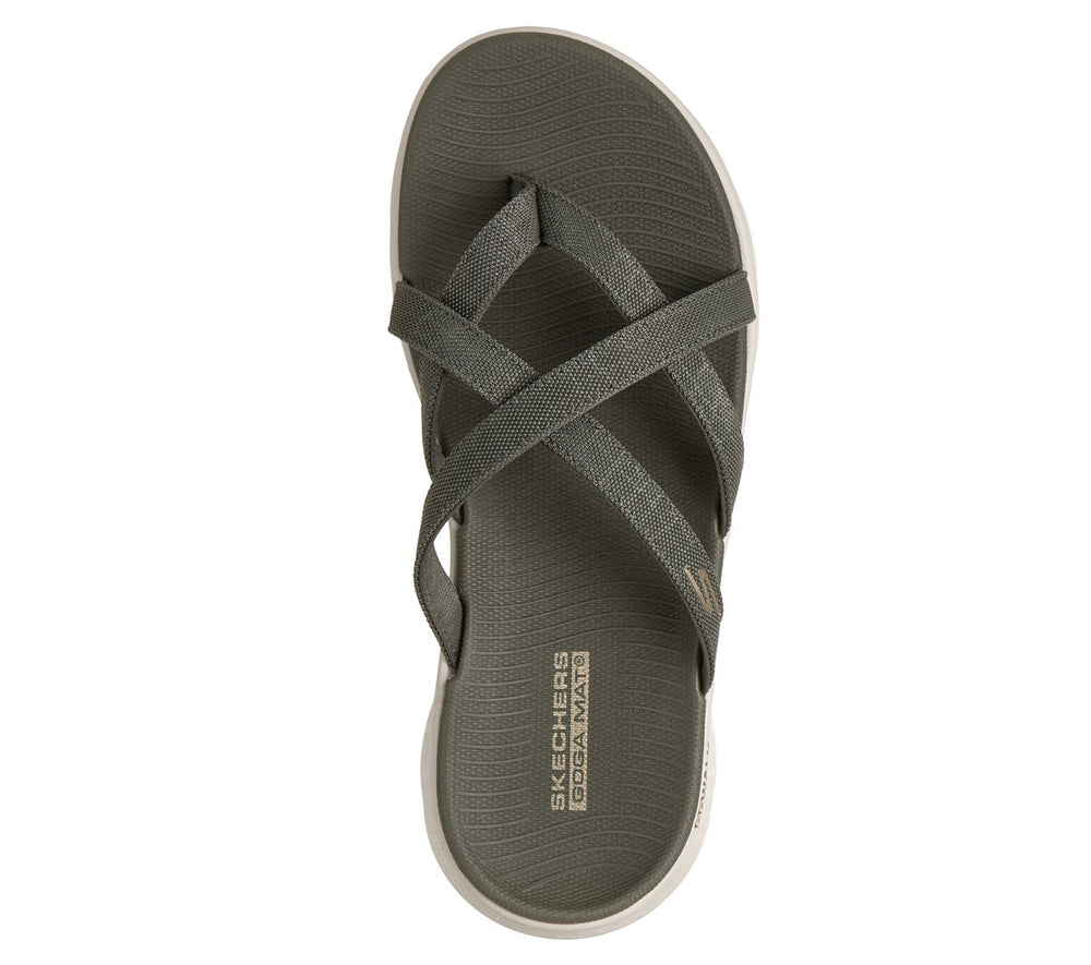 GO WALK Flex Sandal - Ssselena Shoes | Skechers