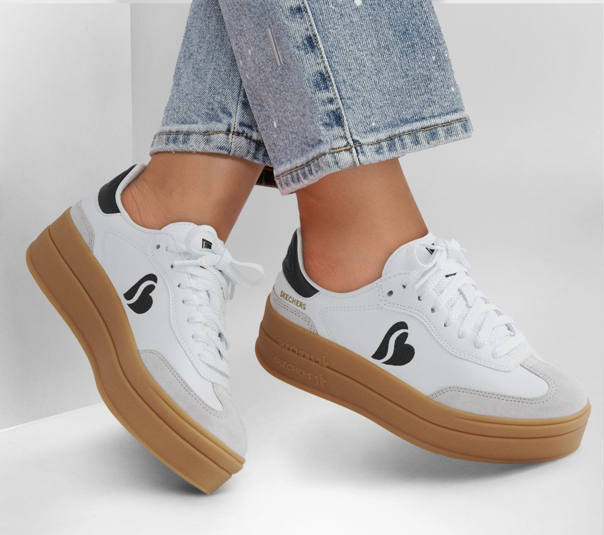 Academy HI - Stacked Hearts Shoes | Skechers Women