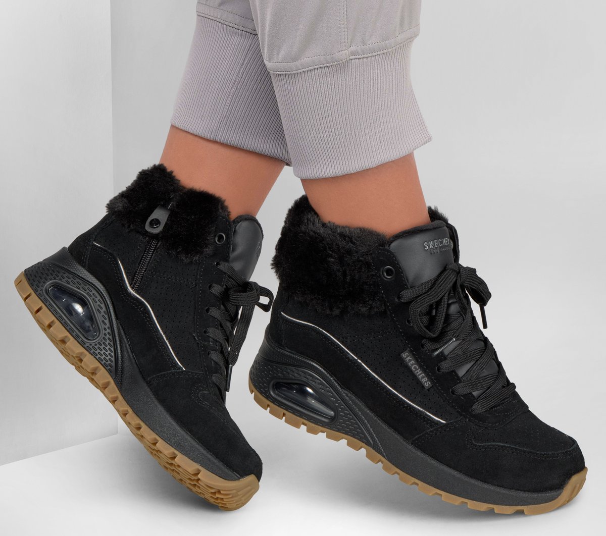 Uno Rugged - Suede Strides Shoes | Skechers Women