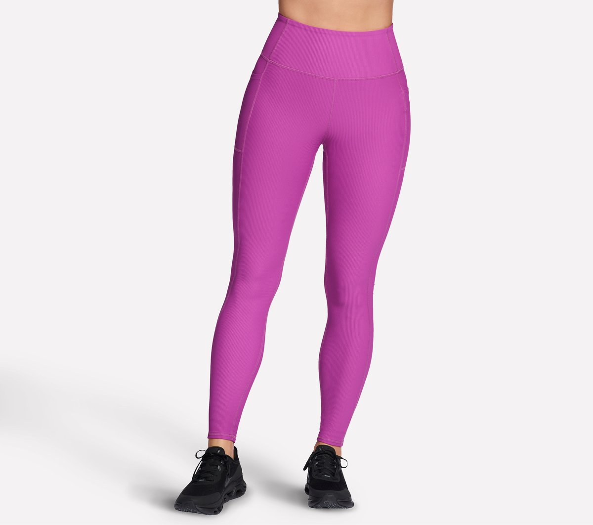 GO FLEX RIB Full Length High-Waisted Legging | Skechers Women