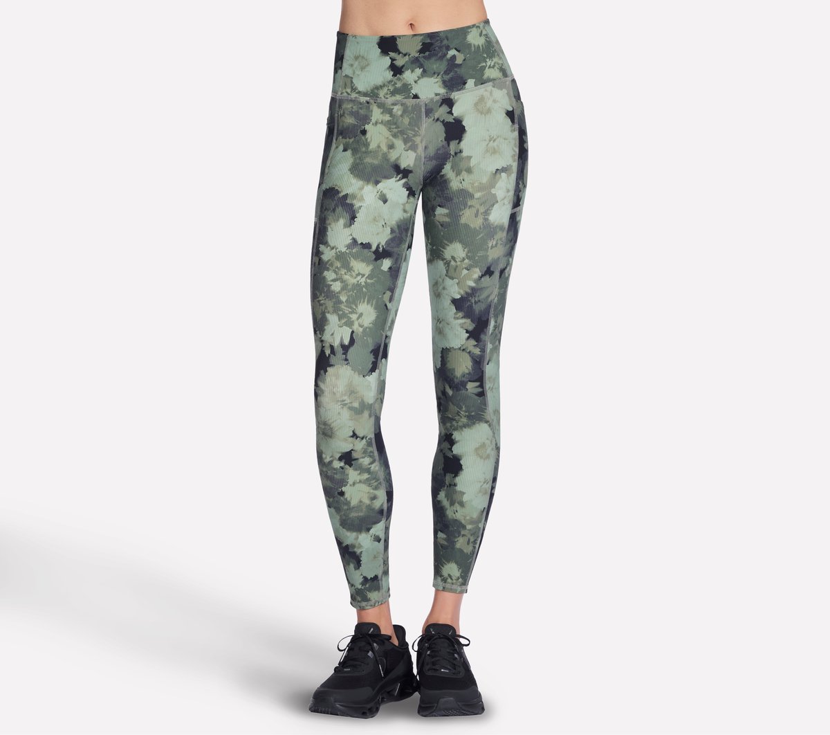 GO FLEX RIB Inbloom Full Length High-Waisted Legging | Skechers Women