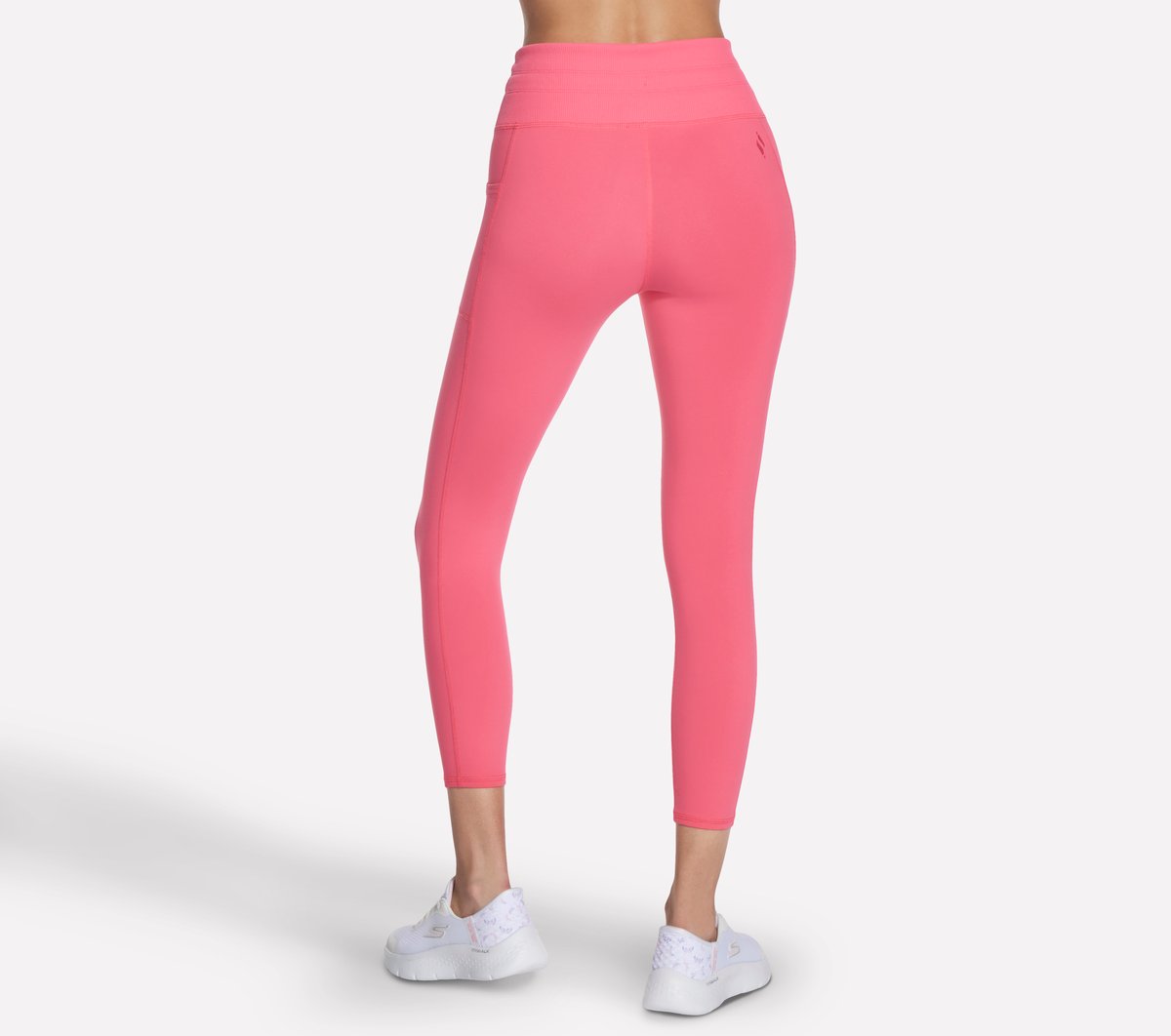 GO WALK Rib Mix High Waisted 7/8 Legging | Skechers Women