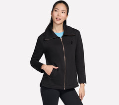 GO SNUGGLE Tunic Full Zip Jacket | Skechers Women