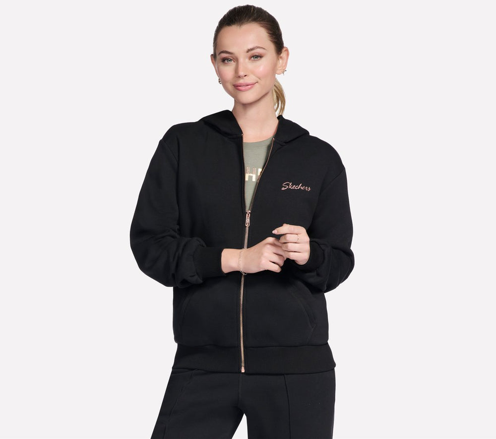 SKECH SWEATS Signature Full Zip Hoodie | Skechers Women